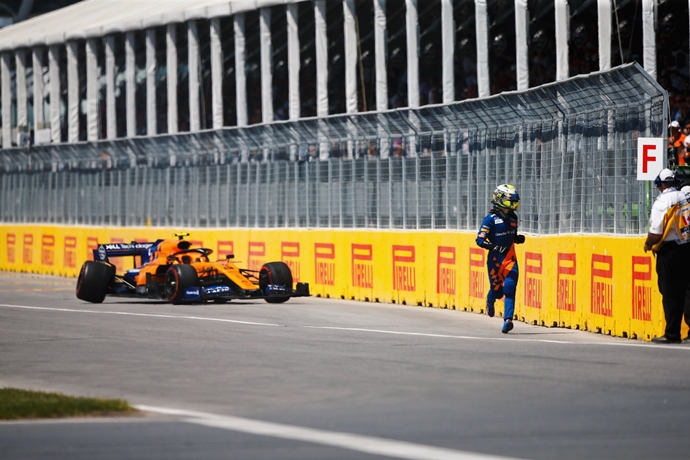 McLaren sigue investigando la razón exacta del extraño abandono de Norris
