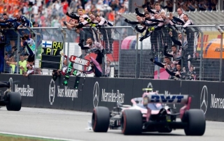 Domingo en Alemania - Racing Point y Stroll logran el mejor resultado rosa de la temporada