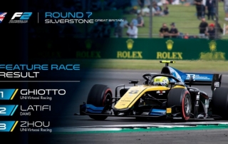 Ghiotto se lleva la carrera larga de Silverstone y se mantiene en la lucha por el título