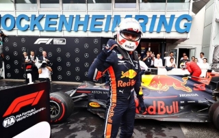 Crónica: Verstappen vence en un caótico GP de Alemania pasado por agua, coches de seguridad y accidentes