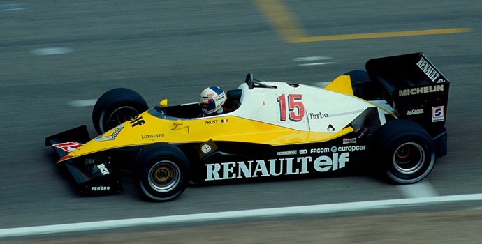Diseño Gráfico / Le Grand Renault F1: La época dorada
