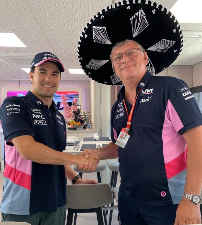 Sergio Pérez firma su permanencia en F1 y competirá con el SportPesa Racing Point F1 Team durante los próximos tres años