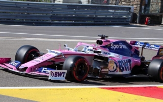 Sábado en Bélgica – Racing Point se mete a la Q3 con especificación anterior en manos de Checo y saldrá 7º.