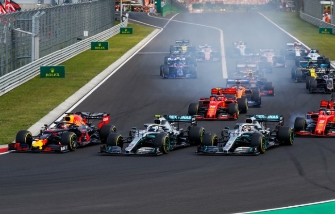 DesGRAINING a una F1 empezando las Holidays