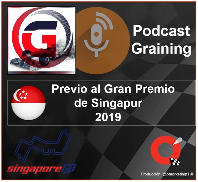 Podcast Graining No. 25 con la Previa al GP de Singapur 2019