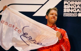 Vettel sale en defensa de Ferrari