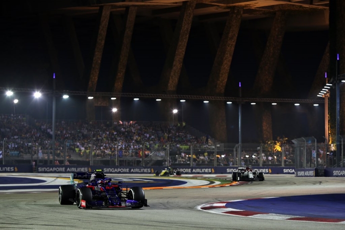 Domingo en Singapur - Toro Rosso: Agridulce fin de semana en la calles de Marina Bay