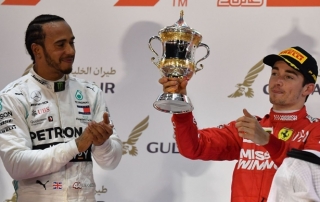 Hamilton espera ver un gran avance de Leclerc en la F1: "Será aún más grande y estoy ansioso por ver su crecimiento y correr junto a él"