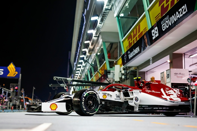 Sábado en Singapur – Alfa Romeo: se quedan en la Q2, pero positivos para la carrera más exigente de la temporada