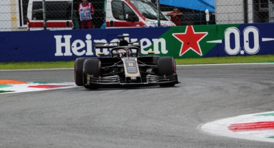 viernes en italia haas test en la lluvia