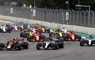 La Guelaguetza, ceremonia inaugural del Gran Premio de México