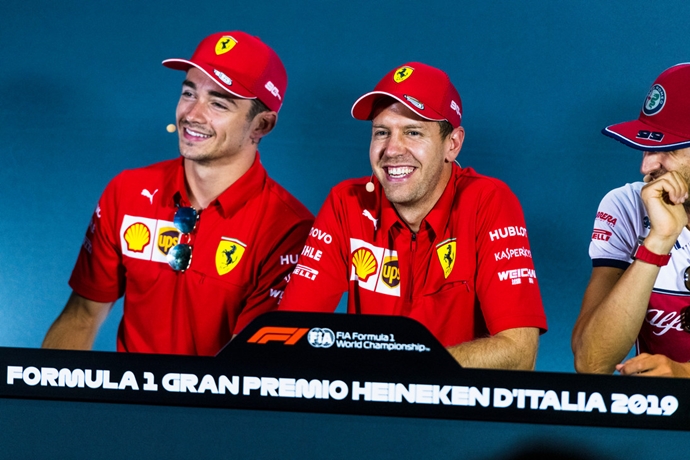 Leclerc asegura que su relación con Vettel no ha cambiado después de Rusia