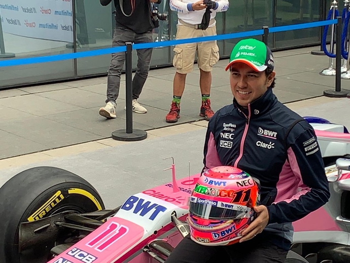 Sergio Pérez, sobre el GP de México: "Es mi mejor momento del año"