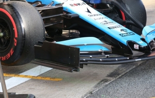 Williams probará en Japón un alerón delantero experimental de cara a 2020