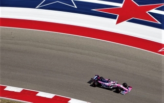 Sábado en Estados Unidos – Racing Point y Checo partirán desde los Pits y Stroll P14 en el Circuito de las Américas