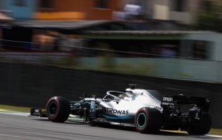Domingo en Brasil - Mercedes: Hamilton salva un P3 en el caos brasileño
