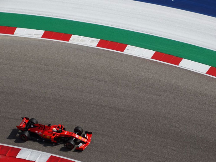 sabado en estado unidos ferrari vettel al acecho