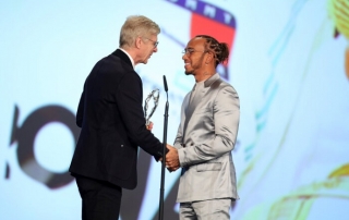Hamilton deportista del año, según Laureus