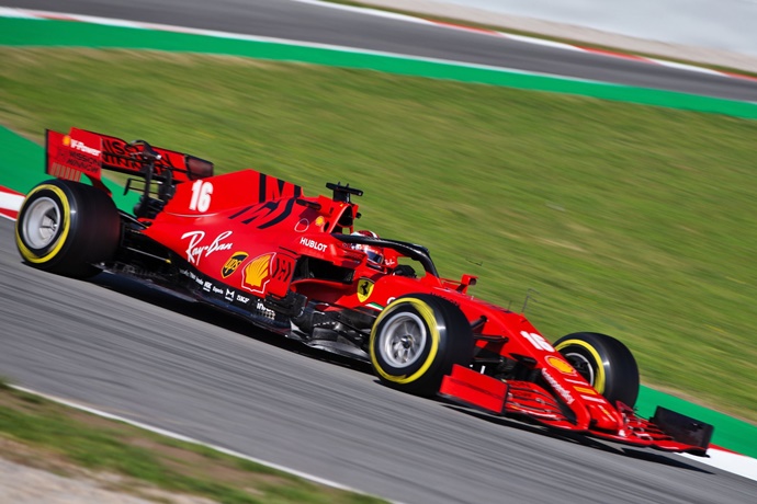 Test F1 2020: Día 1 – Ferrari, lejos en el primer día de pretemporada con Leclerc a los mandos