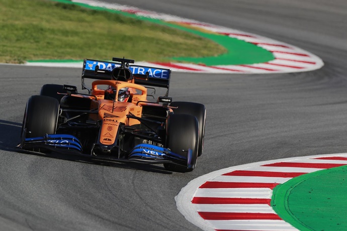 Test F1 2020: Día 1 – McLaren, 161 vueltas sin problemas