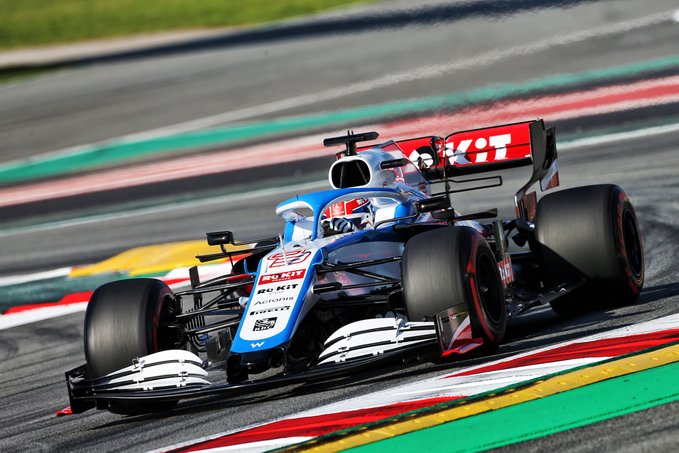 Test F1 2020: Día 1 - Williams, el principio del resurgir