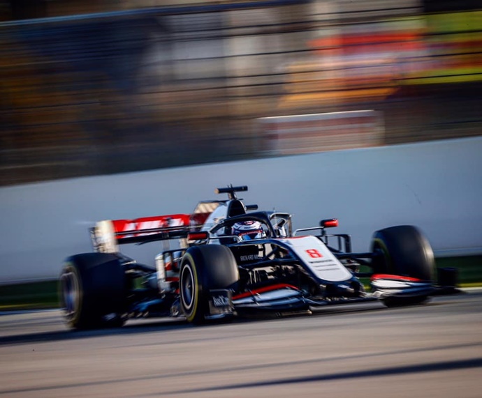 Test F1 2020: Día 3 - Haas, contentos con los datos pese a sus tiempos discretos