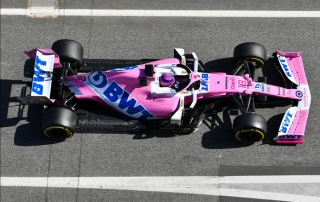 Test F1 2020: Día 5 - Racing Point, cantidad y calidad de vueltas en un día complicado