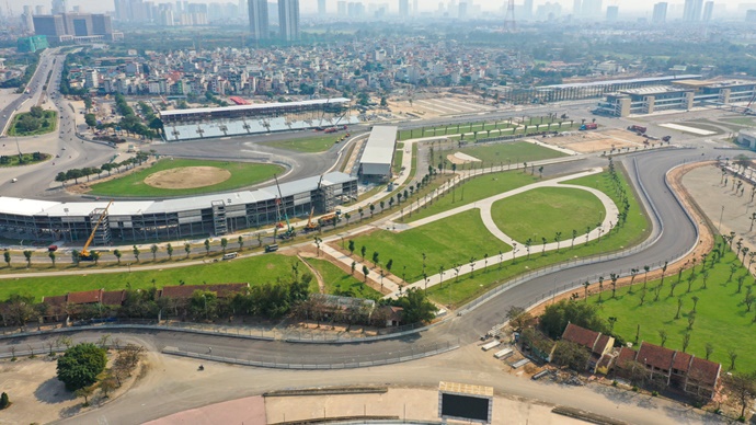 El Circuito de Hanoi está listo para recibir a la Fórmula 1