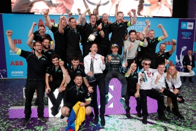 #MexicoEPrix: Evans y el espíritu Jaguar triunfan en tierra azteca