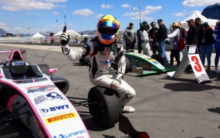 Joss Garfias, ganador absoluto en el GP de Mérida de la Fórmula 4 NACAM México