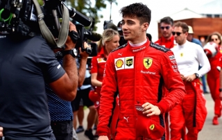Leclerc: "Hamilton sigue siendo el favorito incluso en un Mundial a ocho carreras"