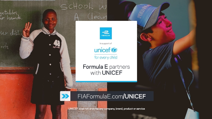 La Fórmula E y UNICEF juntos contra el COVID-19