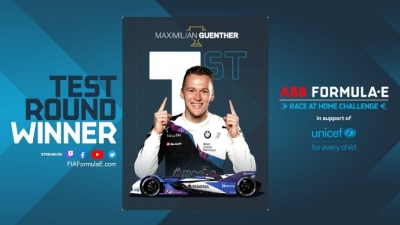 #RaceAtHome: Günther gana el 'test round' en Mónaco