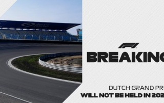 El Gran Premio de Holanda se pospone hasta 2021