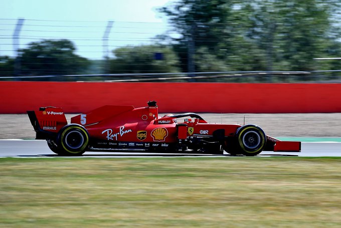 Ferrari incorpora un nuevo chasis en el coche de Sebastian Vettel para el GP de España