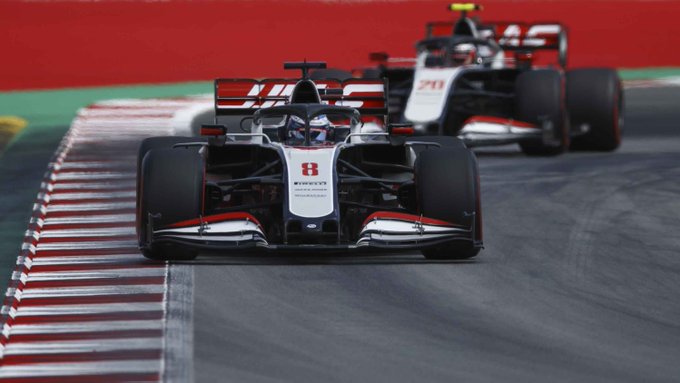 Sábado en España Haas vuelve a la realidad y se queda en Q1