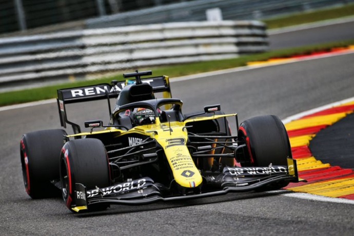 Viernes en Bélgica- Renault consigue un segundo puesto en los libres 2 gracias a Ricciardo