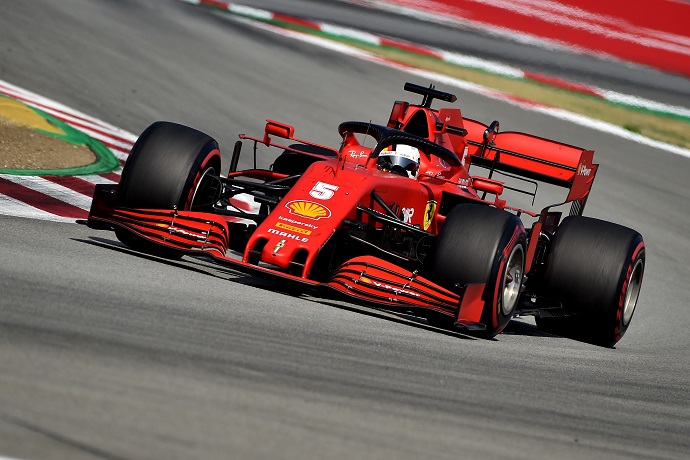 Domingo en España – Ferrari: Vettel remonta hasta un gran séptimo lugar; Leclerc se retira