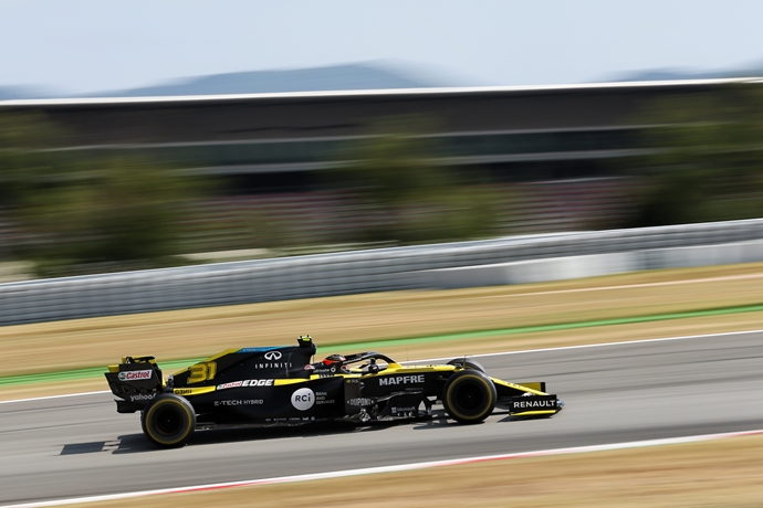 Domingo en España - Renault no halló su ritmo en todo el fin de semana