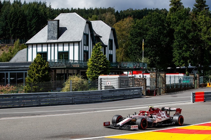Sábado en Bélgica – Alfa Romeo: cerca de la Q2