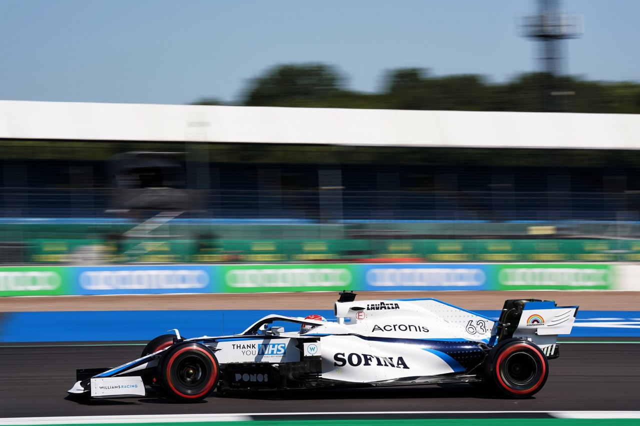 Sábado en Silverstone – Williams: Russell se mete en Q2 por tercera carrera consecutiva