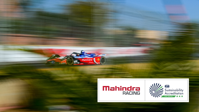 Mahindra Racing es el primer equipo de la Formula-E en recibir las Tres Estrellas de la Excelencia