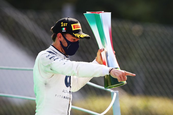 Domingo en Italia - AlphaTauri consigue la gloria con la victoria de Gasly