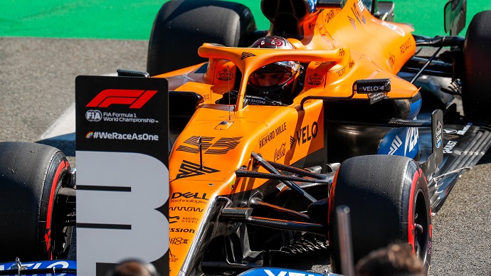Sábado en Italia - McLaren: un excelso Carlos Sainz es tercero, ¿licencia para soñar?