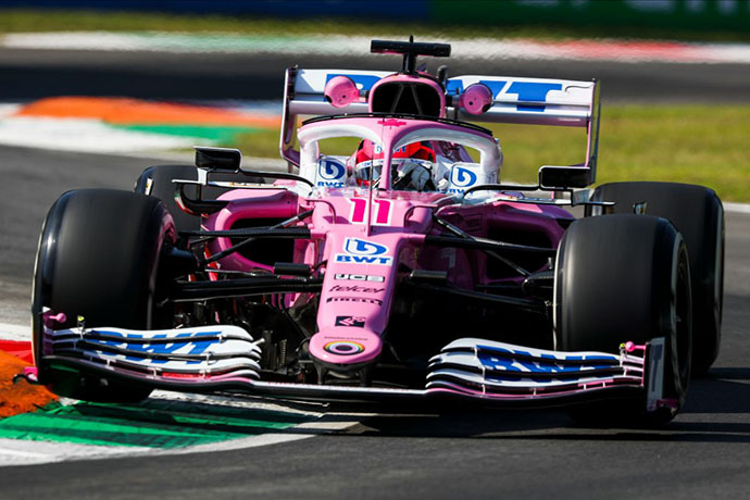 Viernes en Italia - Racing Point no encuentra su mejor rendimiento