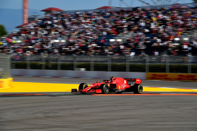 Domingo en Rusia - Ferrari: Leclerc suma 8 puntos con la P6; Vettel termina en P13