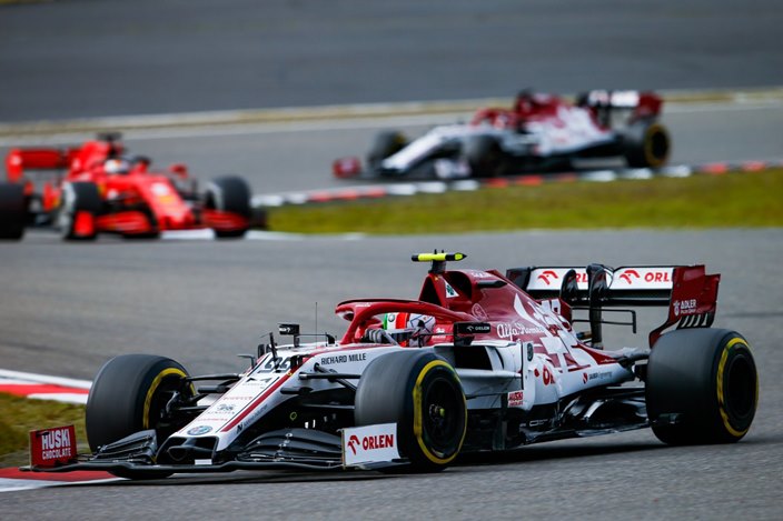 Domingo en Eifel – Alfa Romeo: Giovinazzi cierra el Top 10 en una carrera repleta de abandonos