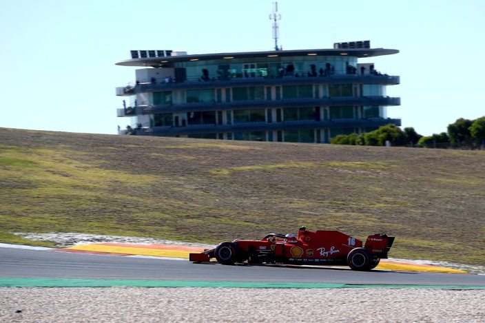 Sábado en Portugal - Ferrari: Leclerc vuelve a brillar, Vettel 15º