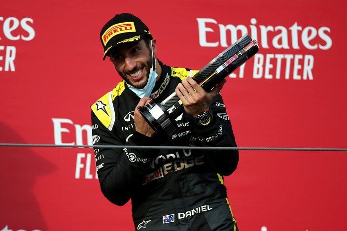 Domingo en Emilia Romaña - Renault: Ricciardo vuelve a subirse al podio con un tercer lugar