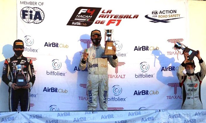 Noel León se proclama campeón de la FIA F4 NACAM 2019/2020 en México